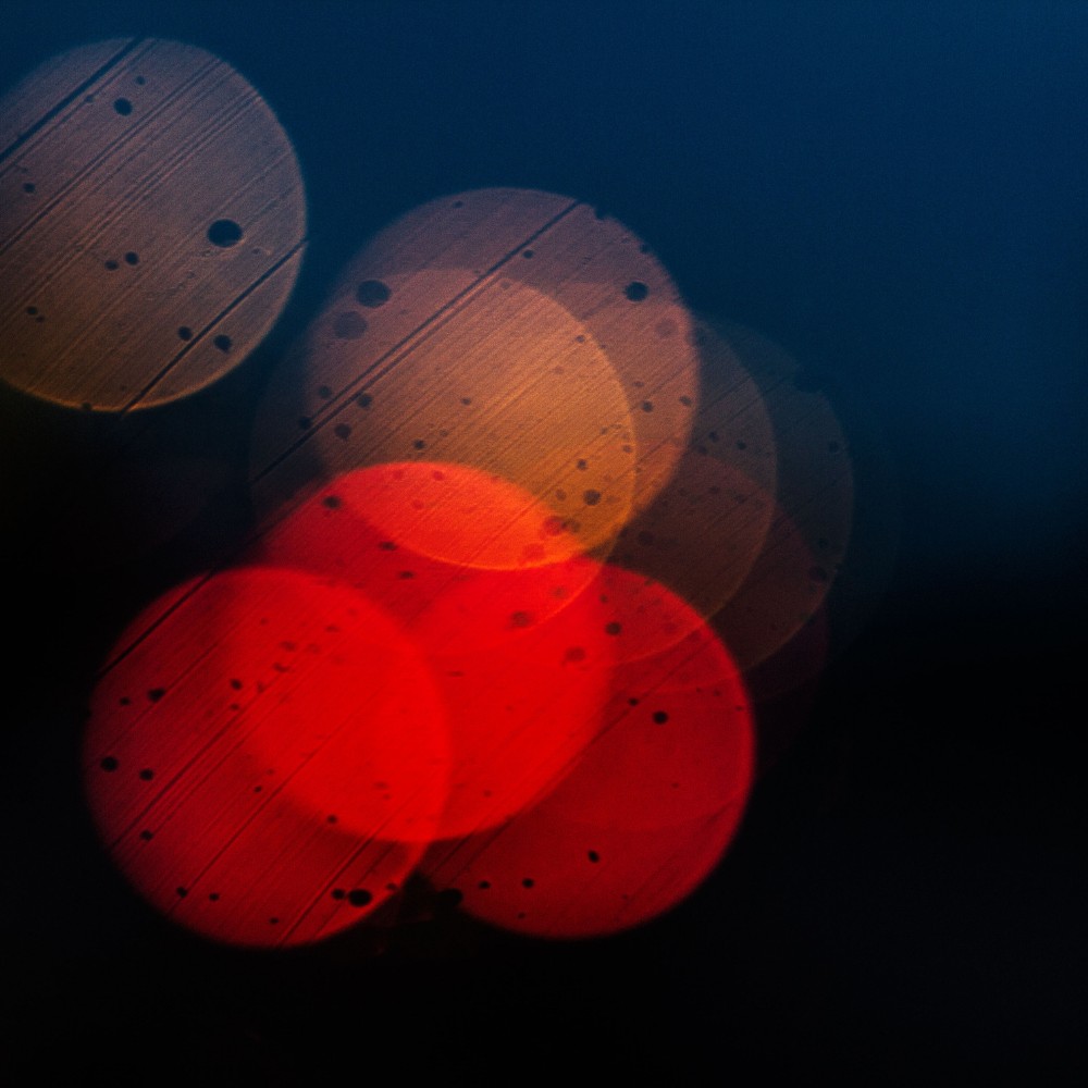 Rode spectrum licht voor het slapen