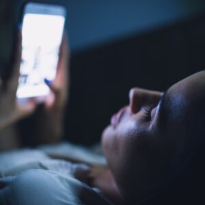 Voorkom blauw licht voor slapen