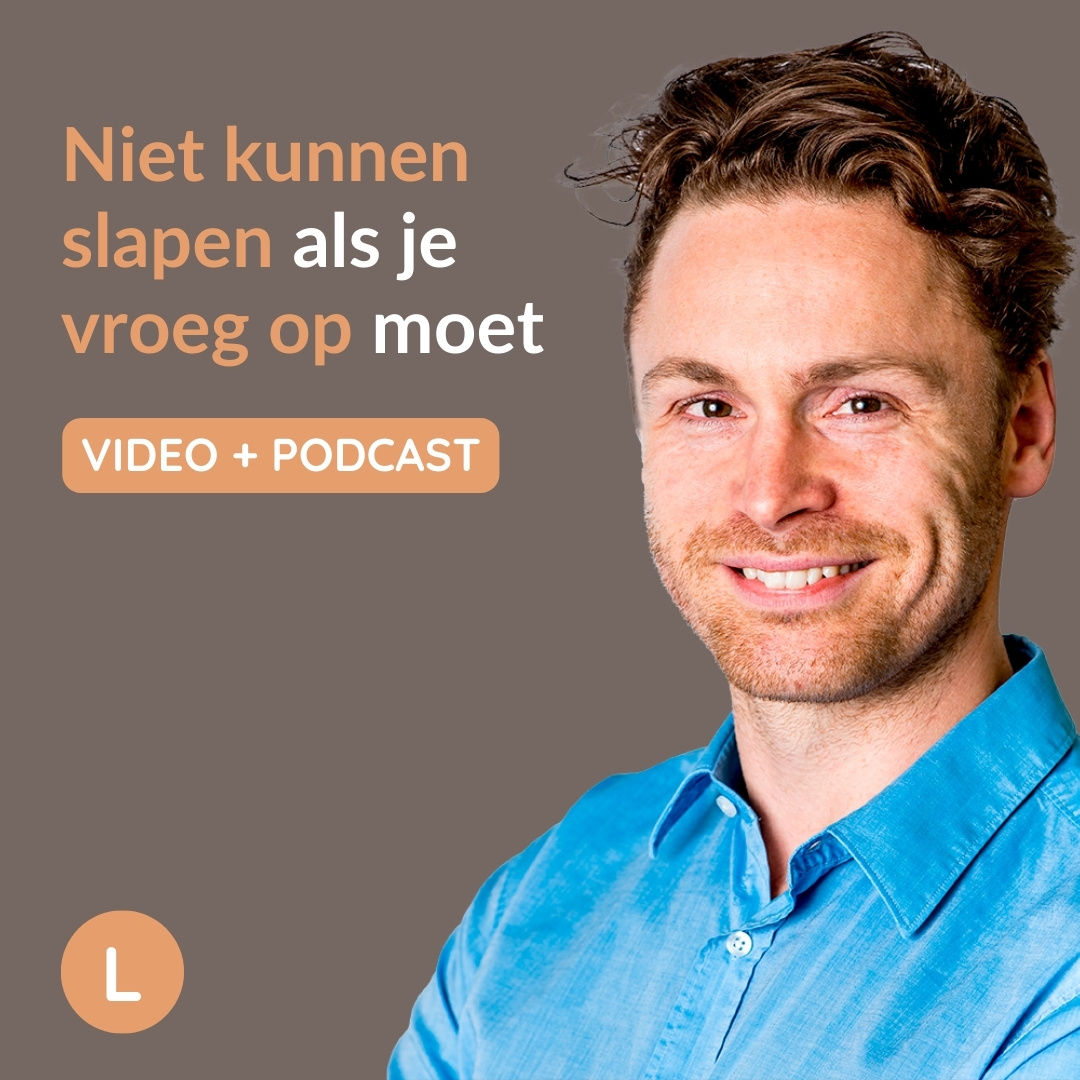 Niet kunnen slapen als je vroeg op moet